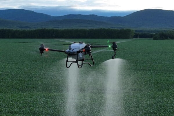 AG Drones East offers the greatest technology for spraying